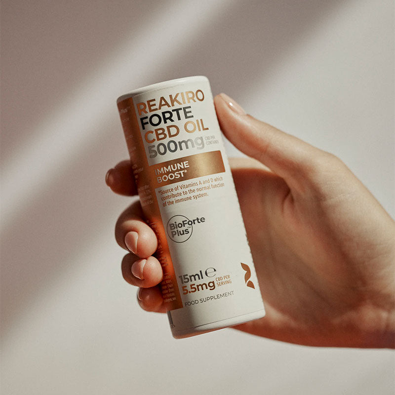 Forté CBD Oil – Immune Boost: 500mg / 15ml