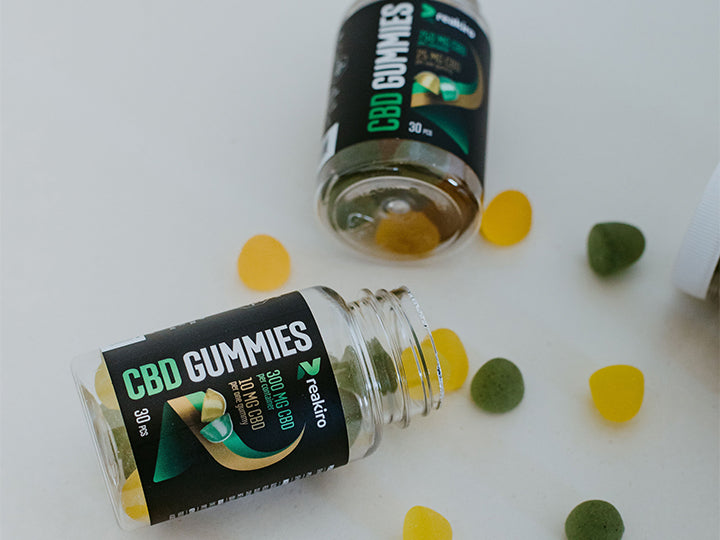 Reakiro CBD Gummies Bottle