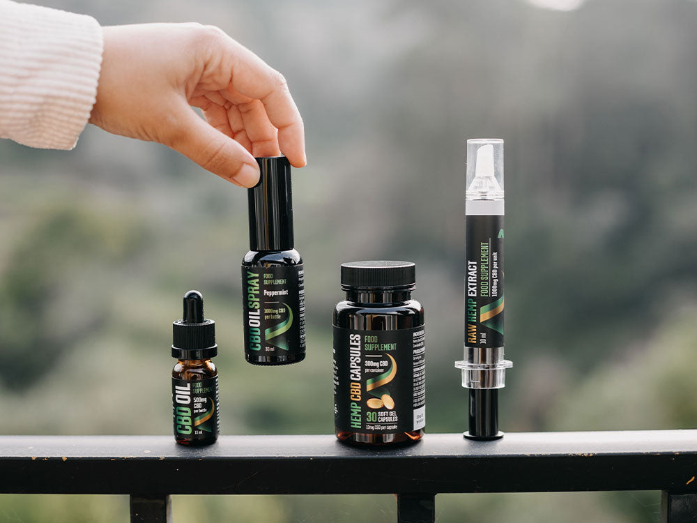 Reakiro CBD Product Range