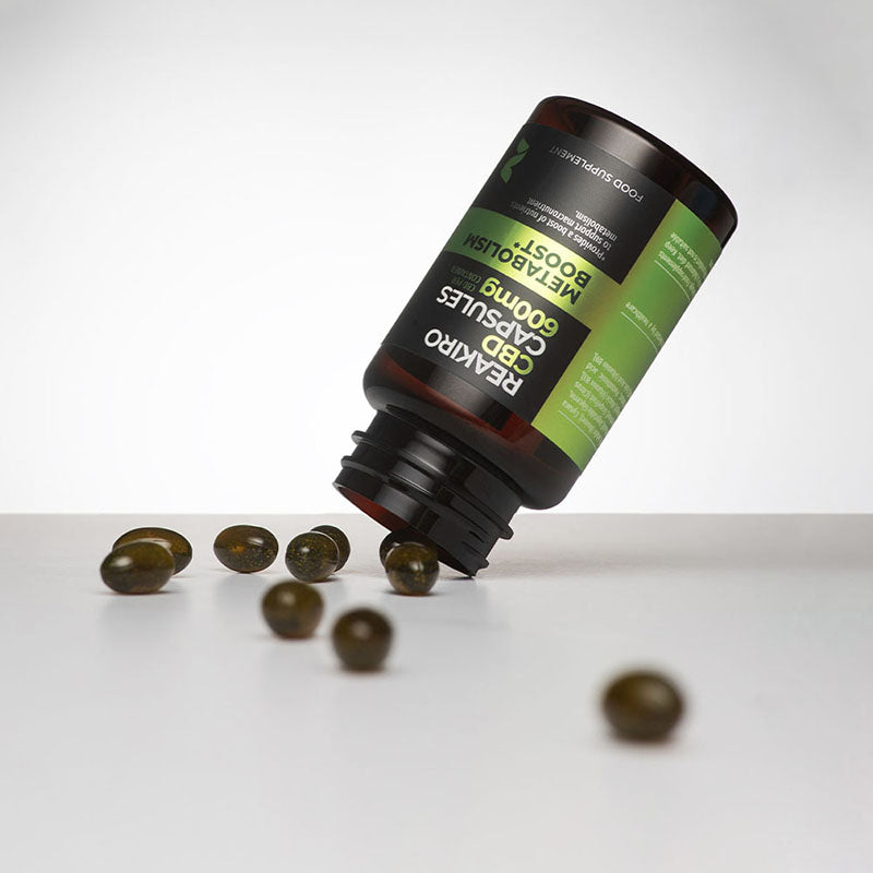 Reakiro Cbd Full Spectrum Capsule Metabolism Boost 600 mg