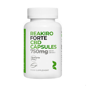 Reakiro Forte CBD Capsules 750mg 60pcs