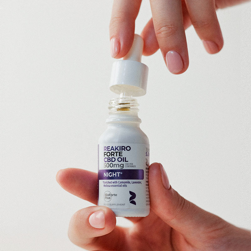 Reakiro Forte CBD Night Oil 500mg 15ml