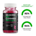 CBD Vegan Gummies 750mg Cherry flavour 30pcs Benefits