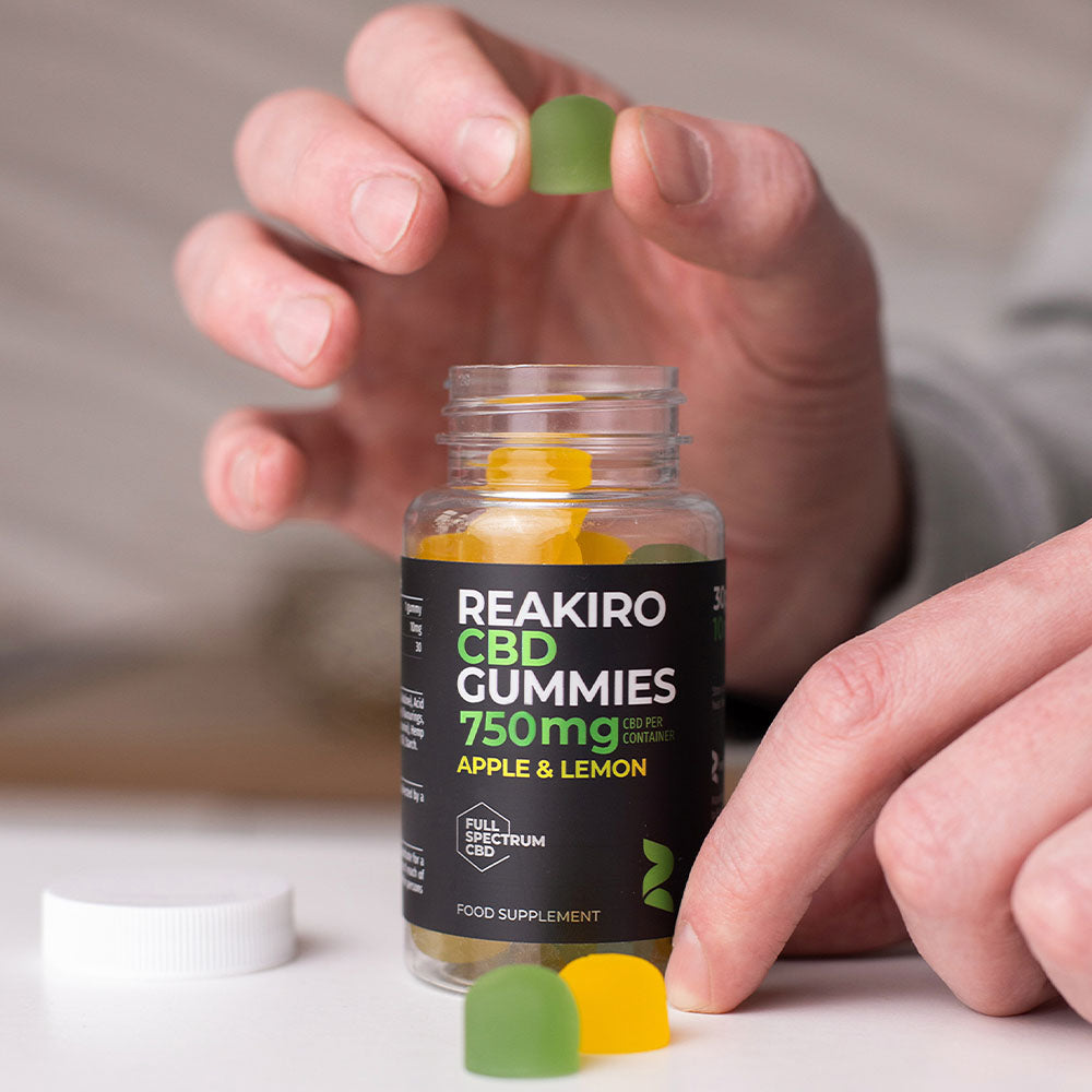 Reakiro CBD Full Spectrum gummies 750mg UK