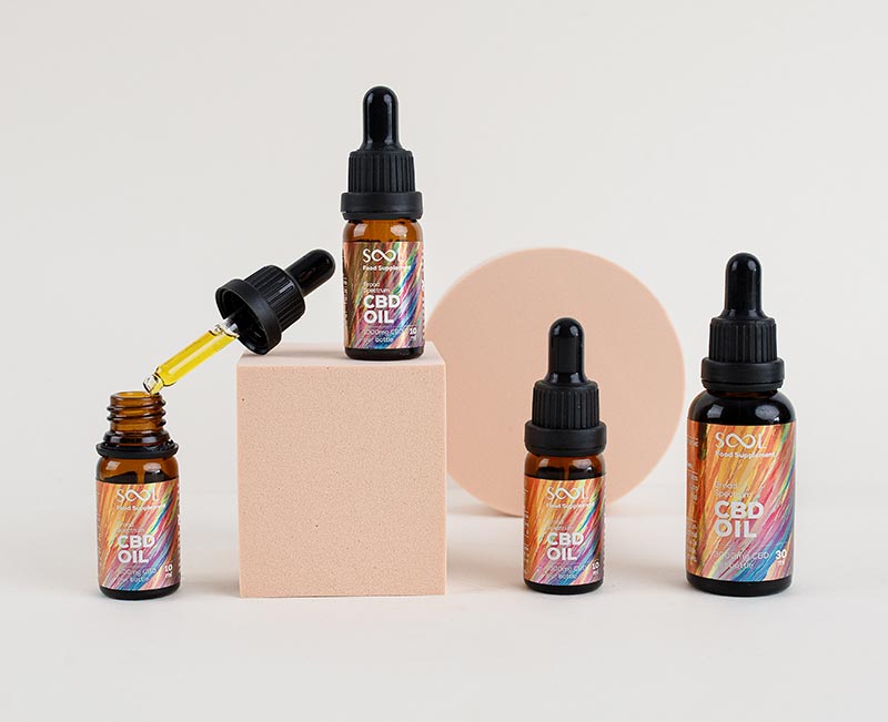 SOOL CBD Oils range