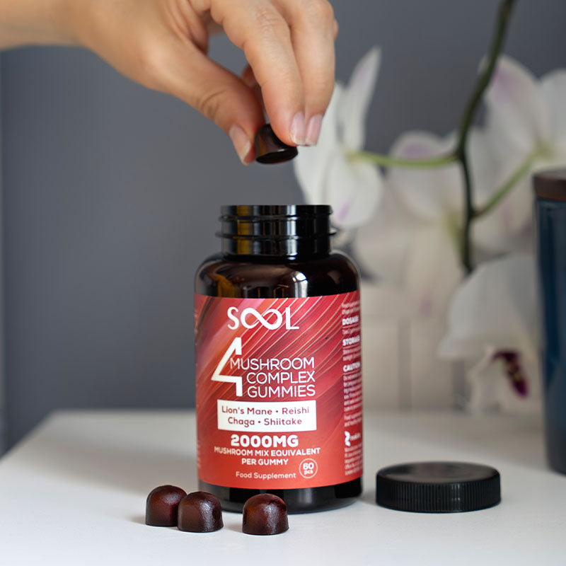 Sool 4 Mushroom Complex-Gummies 2000 mg Usage