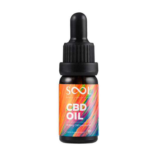Sool Broad Spectrum CBD Oil 500mg 10ml 5% cbd
