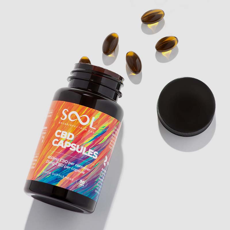 Sool_Broad_Spectrum CBD Capsules 450 mg