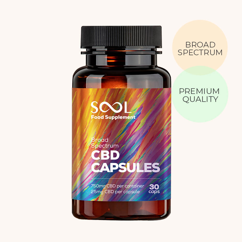 Sool CBD Capsules 750mg 30pcs Broad Spectrum
