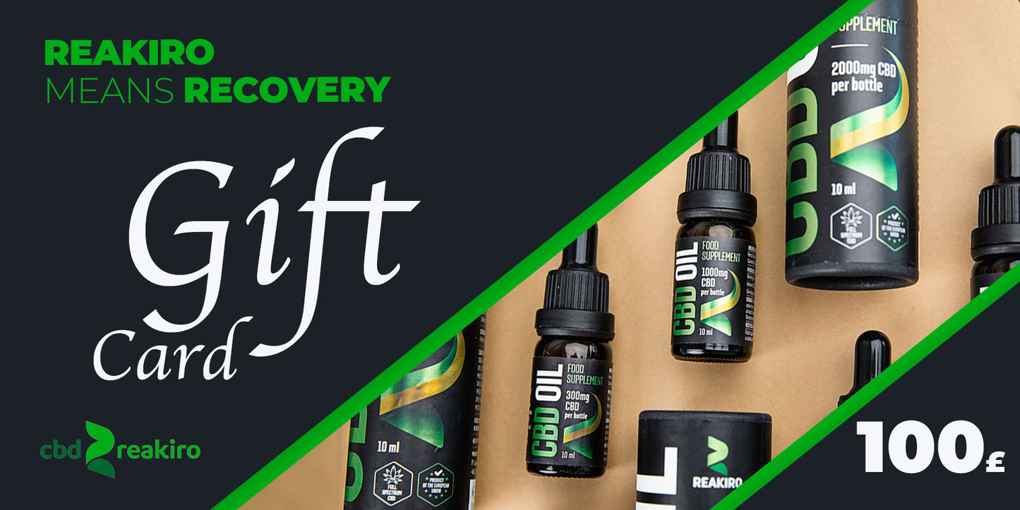 CBD Gift Card by Reakiro £100