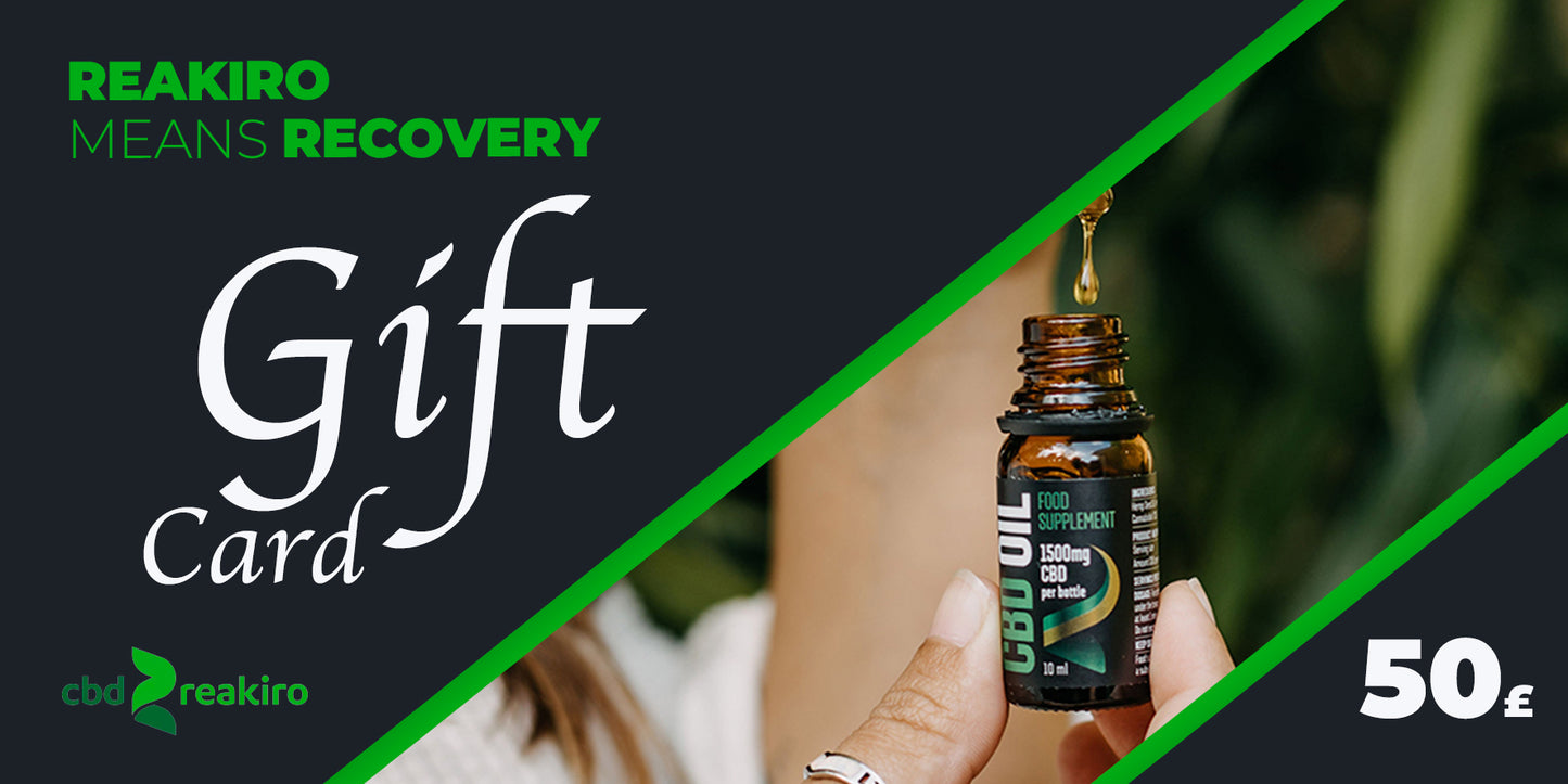 CBD Gift Card by Reakiro £50