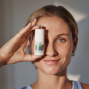 Sool Eye Cream in use