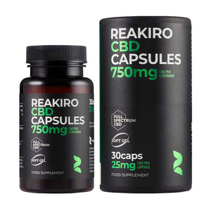 CBD Gel Capsules 750 mg 30 pcs tube