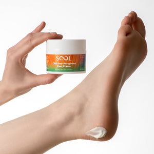 SOOL CBD Foot Cream usage