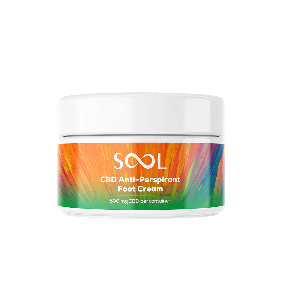 SOOL CBD Anti-Perspirant Foot Cream