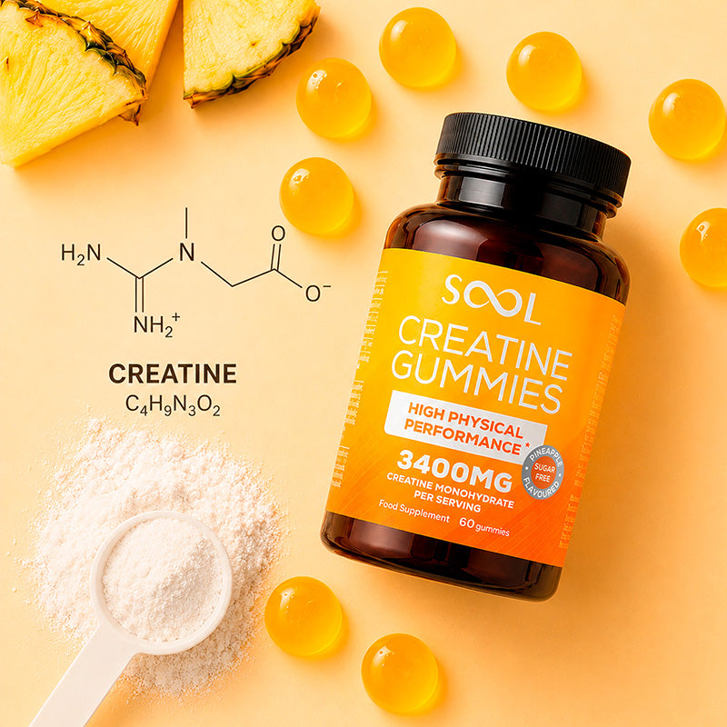 SOOL Creatine Gummies benefits