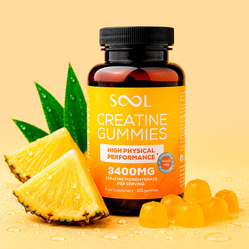 SOOL Creatine Gummies bottle