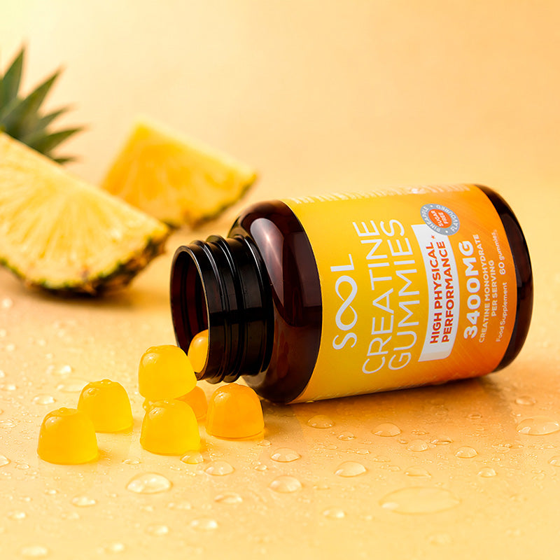 SOOL Creatine Gummies in use