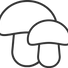 Functional mushrooms icon