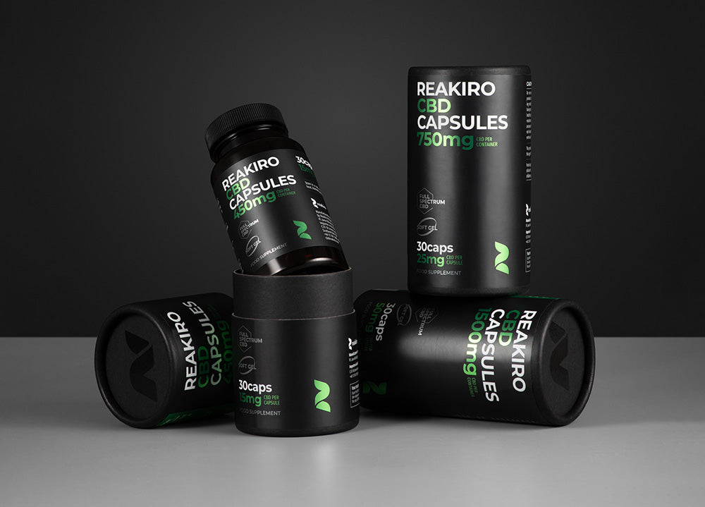 Reakiro Full Spectrum CBD  Capsules Range