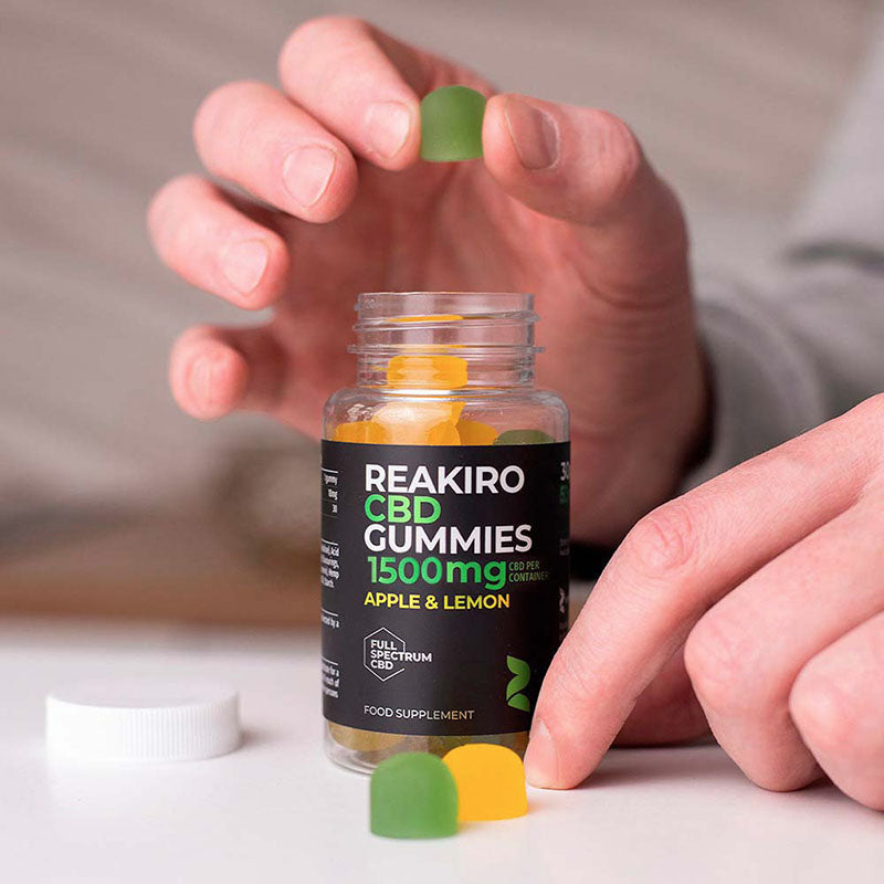 Reakiro CBD Gummies UK 1500mg 30 psc usag