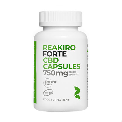 Reakiro Forte CBD Capsules 750mg 60pcs