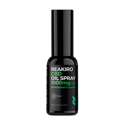 Reakiro CBD Spray Peppermint 1000mg CBD