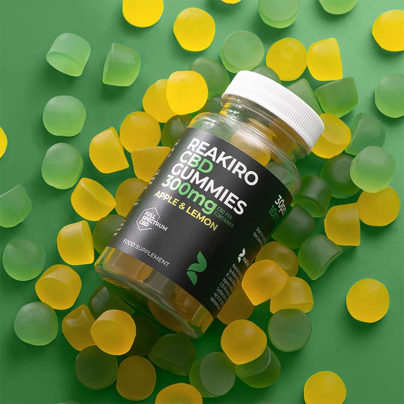 Reakiro CBD  Full spectrum  Gummies  300 mg