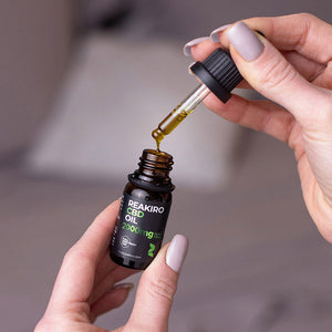 Reakiro CBD Oil 2000mg in use