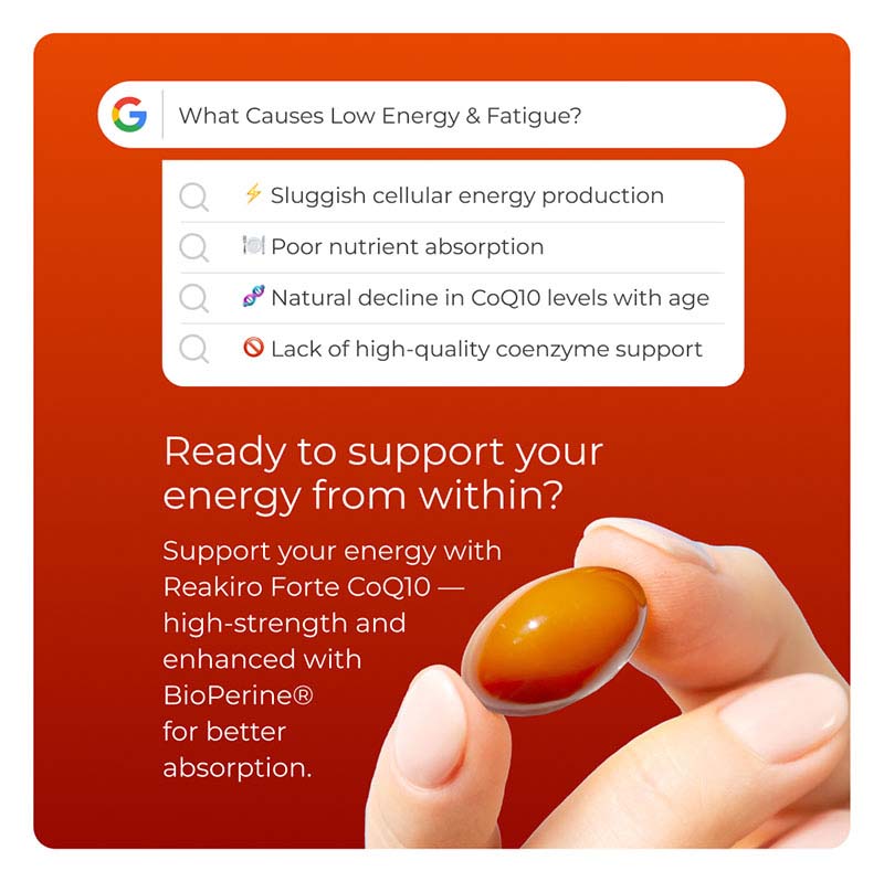 Reakiro Forte  Coenzyme Q10  120000mg