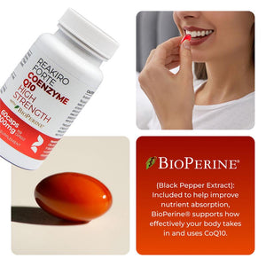 Reakiro Forte  Coenzyme Q10  120000mg  Usage