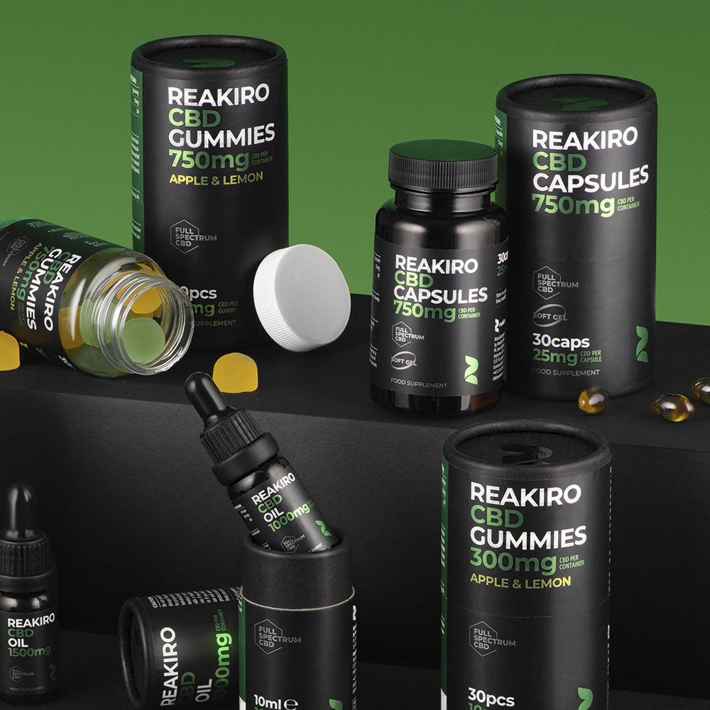 Reakiro Full Spectrum CBD Products