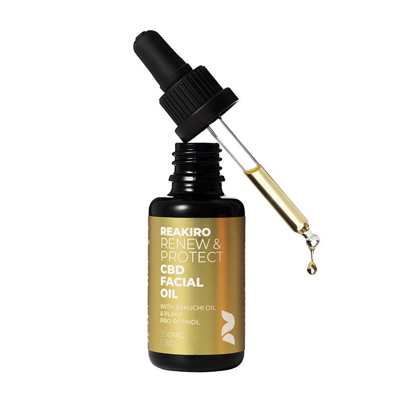 Reakiro renew protect CBD facial oil