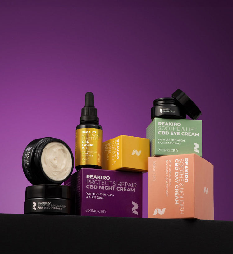 Reakiro facial skincare all products UK mob