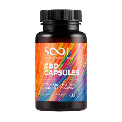 Sool CBD Capsules 750mg 30pcs Broad Spectrum