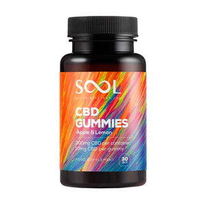 Sool CBD Gummies Apple & Lemon 300mg 30pcs