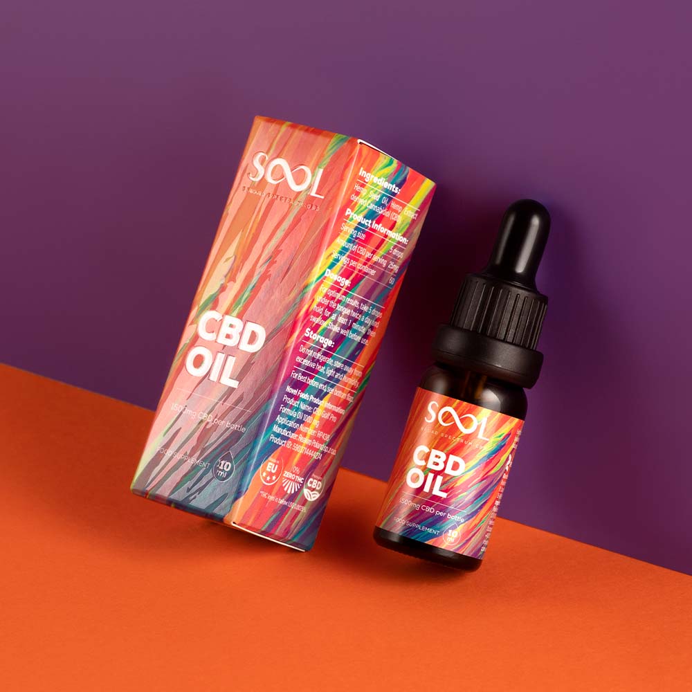 Sool Broad Spectrum Cbd Oil 1500mg in use