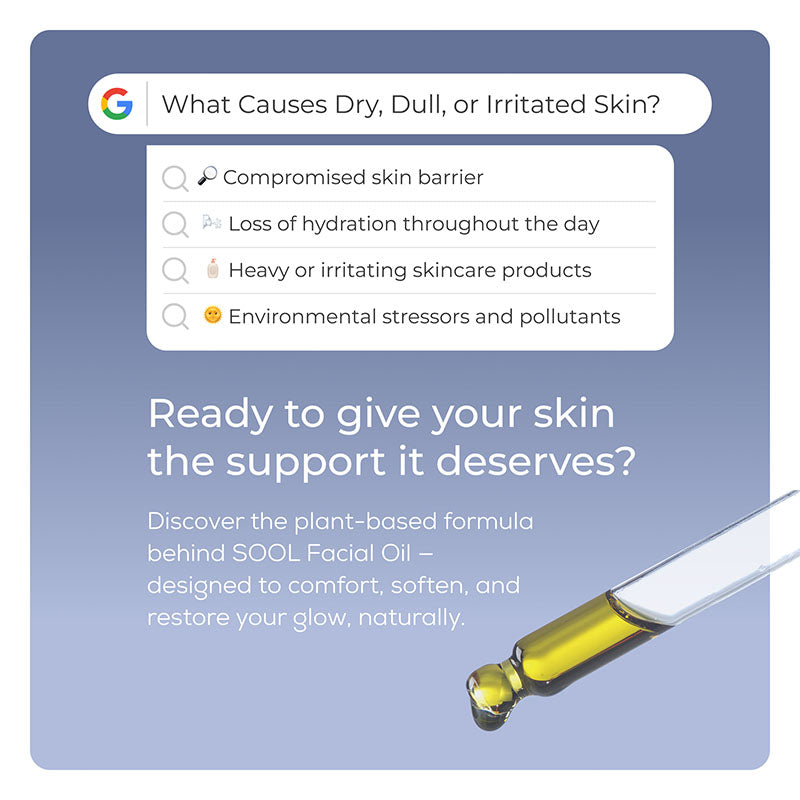 SOOL CBD Facial Oil Functions